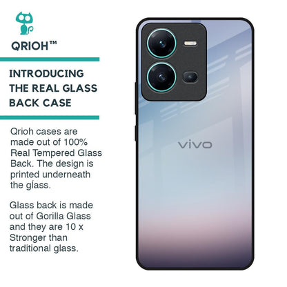 Light Sky Texture Glass Case for Vivo V25