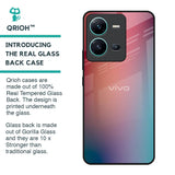 Dusty Multi Gradient Glass Case for Vivo V25
