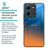 Sunset Of Ocean Glass Case for Vivo V25