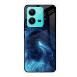 Dazzling Ocean Gradient Vivo V25 Glass Cases & Covers Online