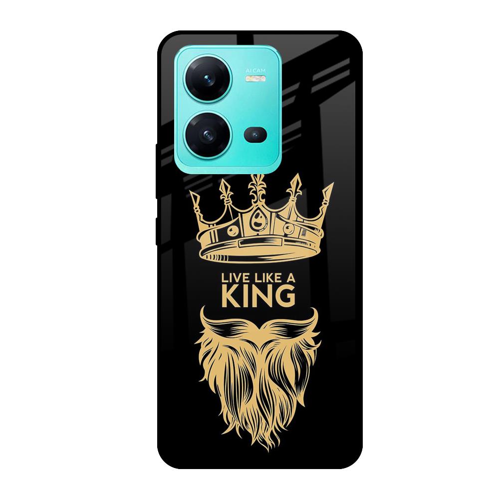 King Life Vivo V25 Glass Cases & Covers Online