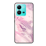 Diamond Pink Gradient Vivo V25 Glass Cases & Covers Online