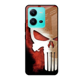 Red Skull Vivo V25 Glass Cases & Covers Online