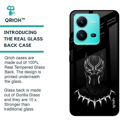 Dark Superhero Glass Case for Vivo V25