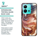 Exceptional Texture Glass Case for Vivo V25