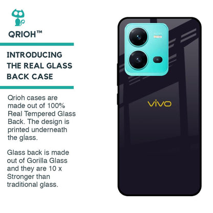 Deadlock Black Glass Case For Vivo V25