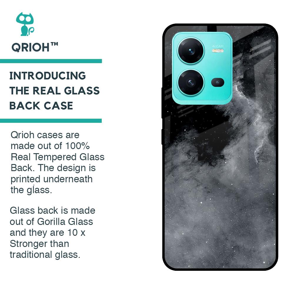 Fossil Gradient Glass Case For Vivo V25