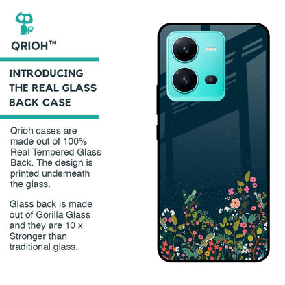 Small Garden Glass Case For Vivo V25