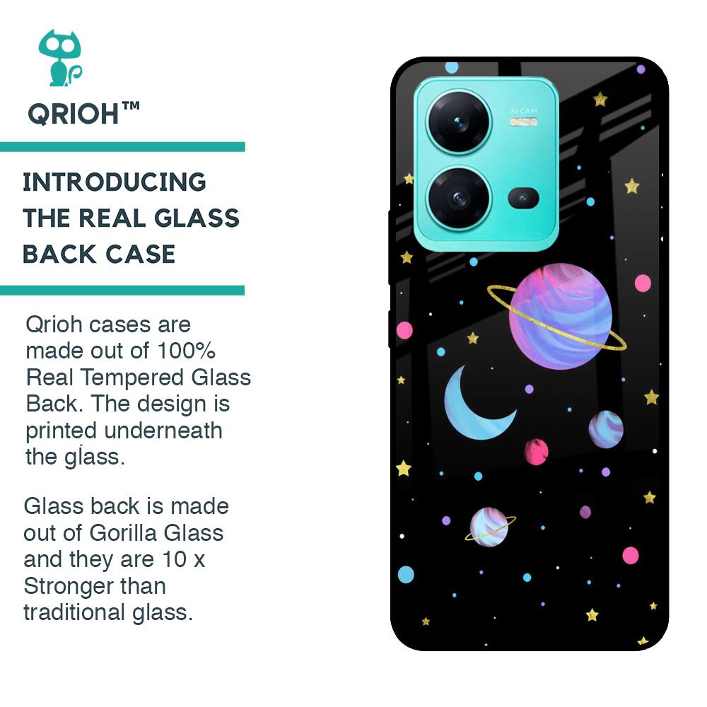 Planet Play Glass Case For Vivo V25