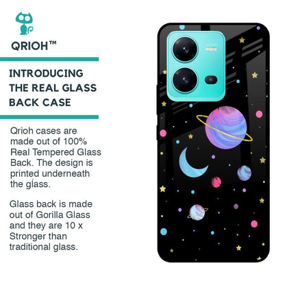 Planet Play Glass Case For Vivo V25