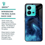 Dazzling Ocean Gradient Glass Case For Vivo V25