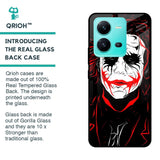 Life In Dark Glass Case For Vivo V25