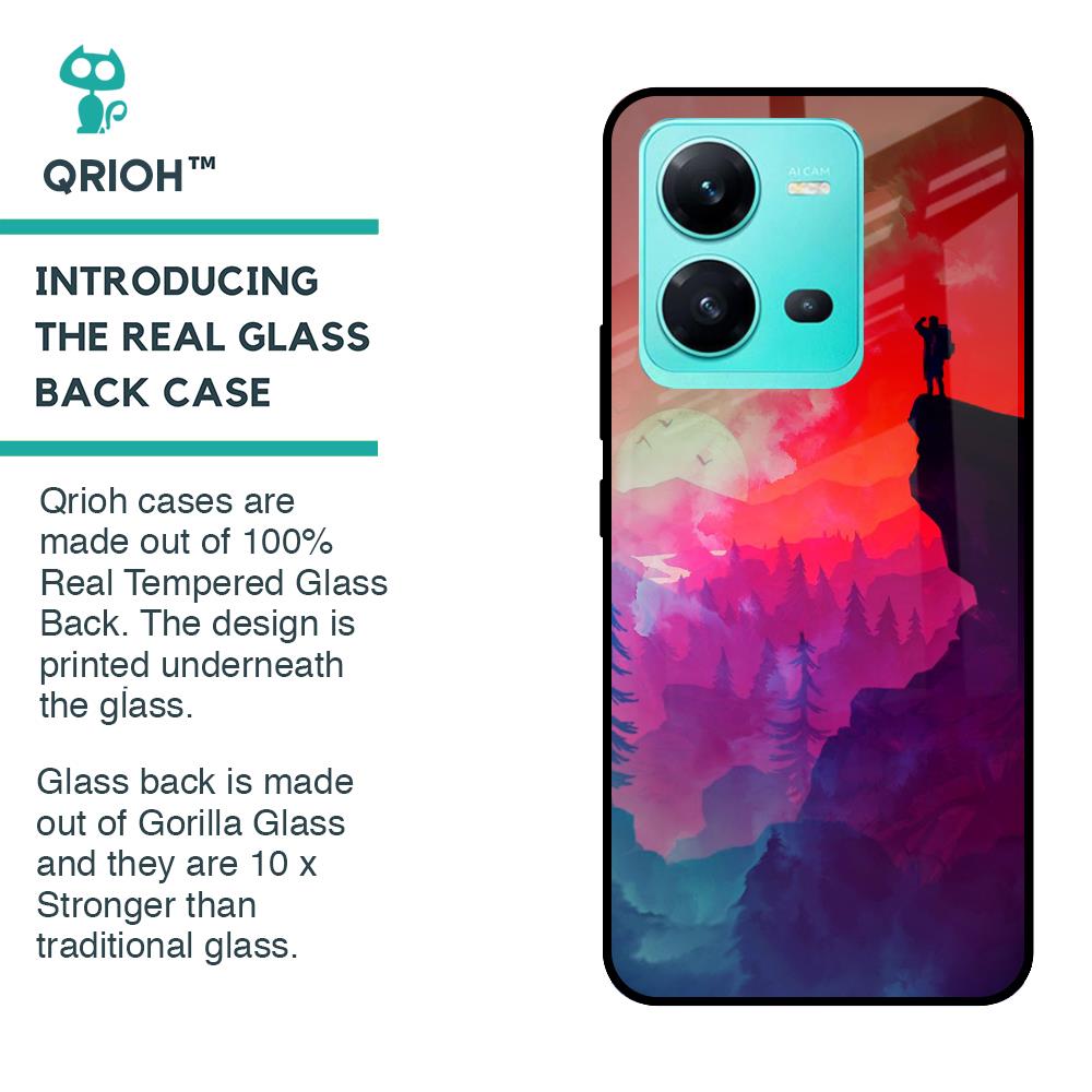 Dream So High Glass Case For Vivo V25