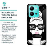 Girl Boss Glass Case For Vivo V25