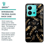 Autumn Leaves Glass case for Vivo V25