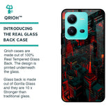 City Light Glass Case For Vivo V25