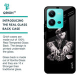 Gambling Problem Glass Case For Vivo V25