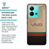 High End Fashion Glass case for Vivo V25