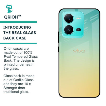 Cool Breeze Glass case for Vivo V25