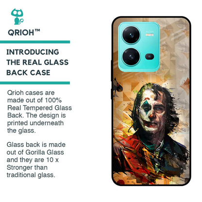 Psycho Villain Glass Case for Vivo V25