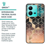 Bronze Texture Glass Case for Vivo V25