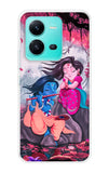 Radha Krishna Art Vivo V25 Back Cover