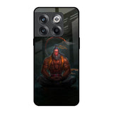 Lord Hanuman Animated OnePlus 10T 5G Glass Back Cover Online