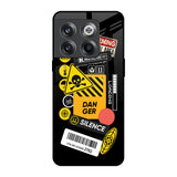 Danger Signs OnePlus 10T 5G Glass Back Cover Online