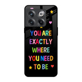 Magical Words OnePlus 10T 5G Glass Back Cover Online