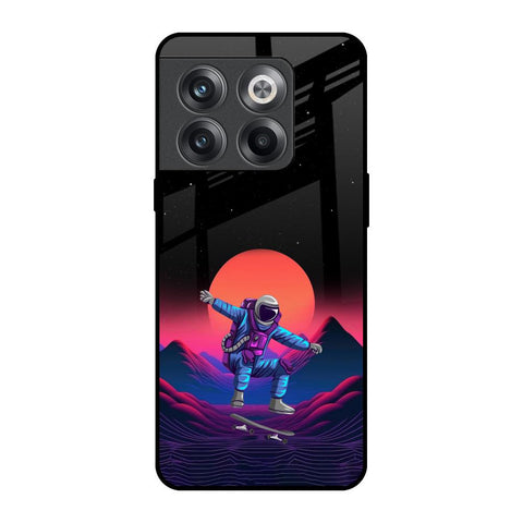 Retro Astronaut OnePlus 10T 5G Glass Back Cover Online