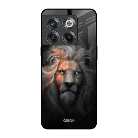 Devil Lion OnePlus 10T 5G Glass Back Cover Online