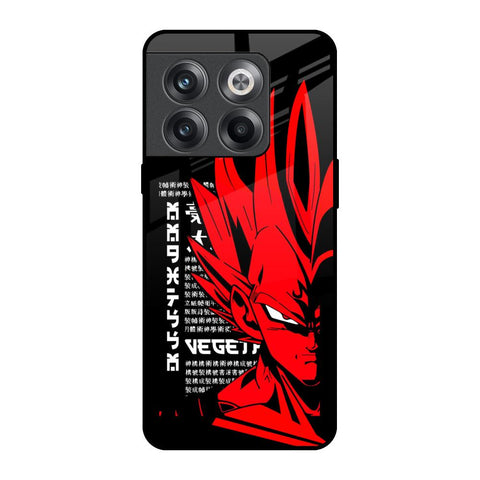 Red Vegeta OnePlus 10T 5G Glass Back Cover Online