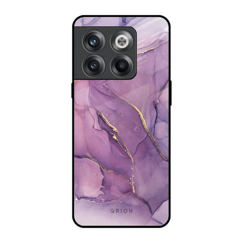 Purple Gold Marble OnePlus 10T 5G Glass Back Cover Online