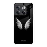 White Angel Wings OnePlus 10T 5G Glass Back Cover Online