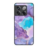 Alcohol ink Marble OnePlus 10T 5G Glass Back Cover Online