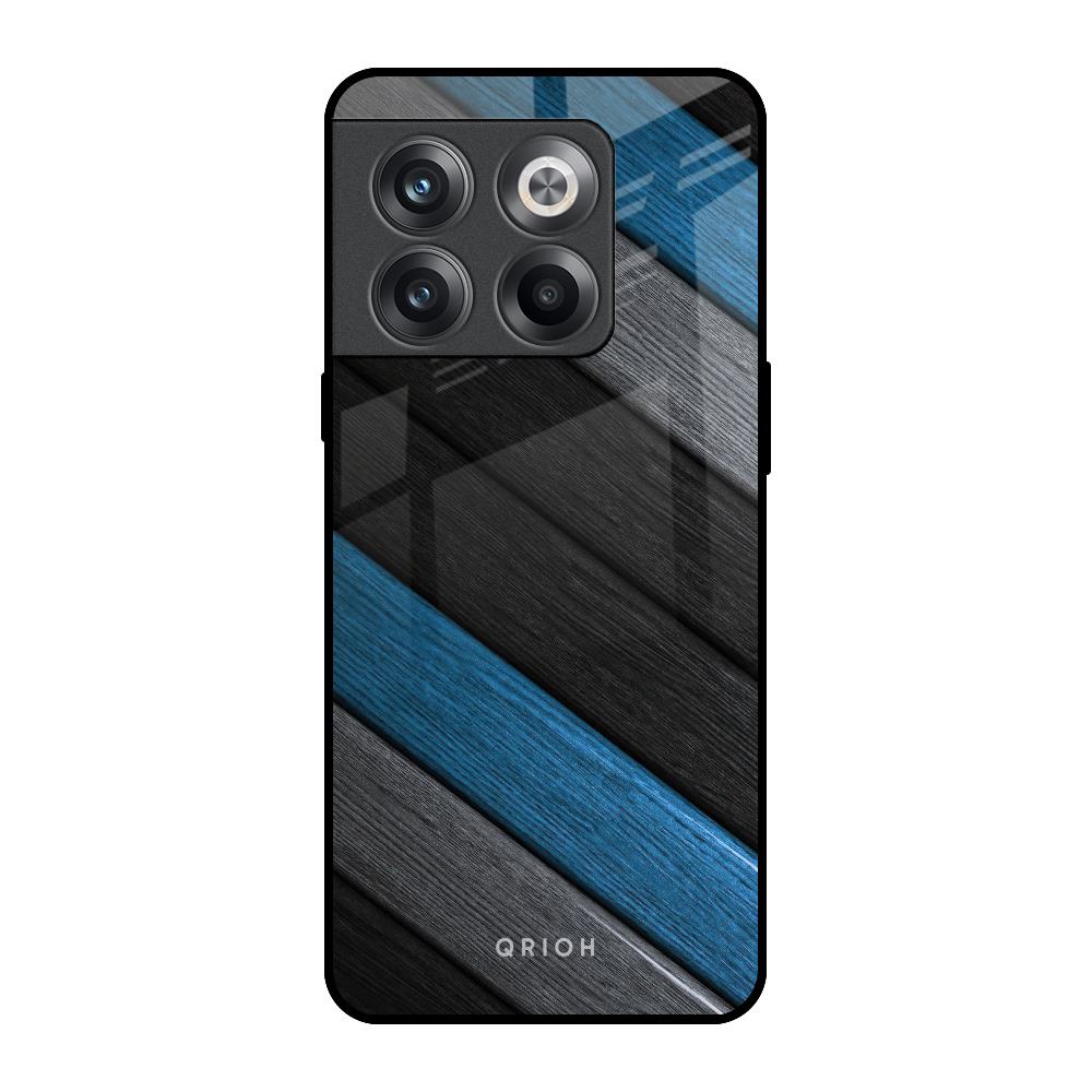 Multicolor Wooden Effect OnePlus 10T 5G Glass Back Cover Online