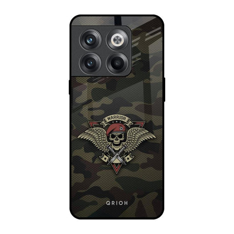 Army Warrior OnePlus 10T 5G Glass Back Cover Online