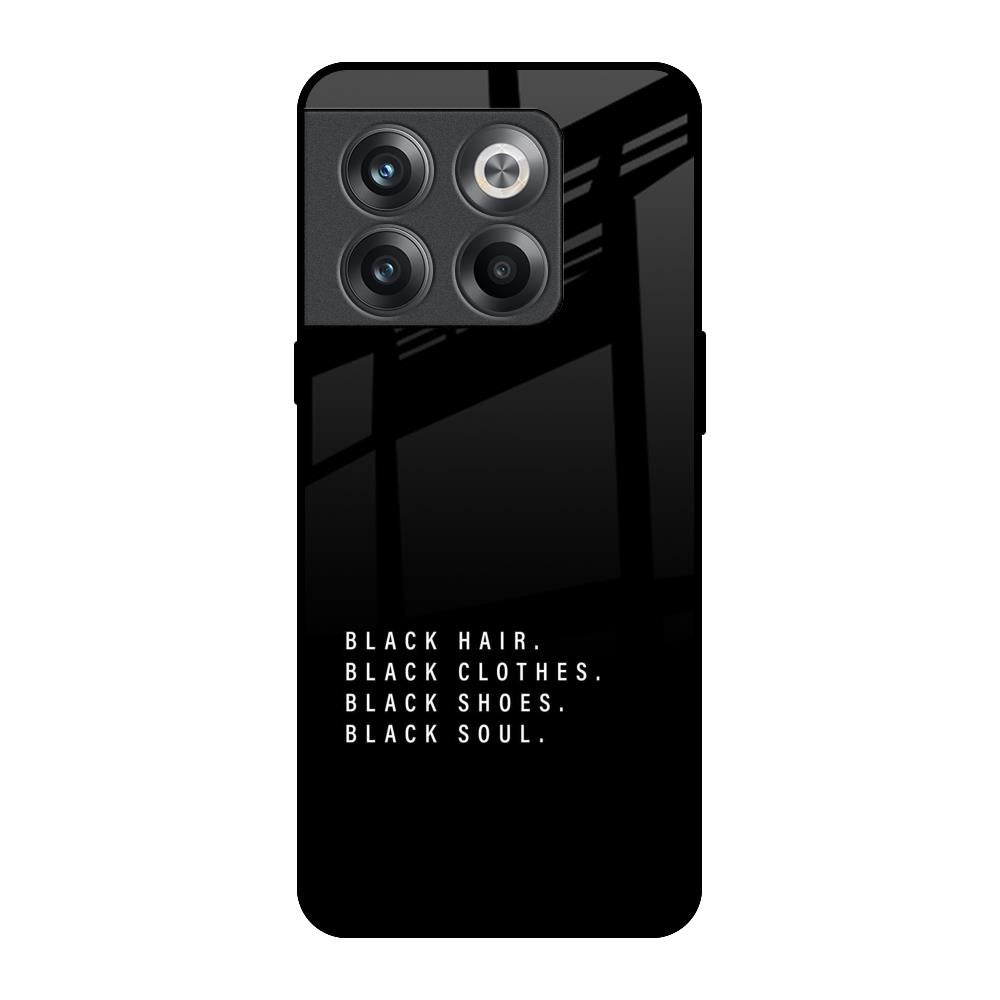 Black Soul OnePlus 10T 5G Glass Back Cover Online