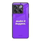 Make it Happen OnePlus 10T 5G Glass Back Cover Online