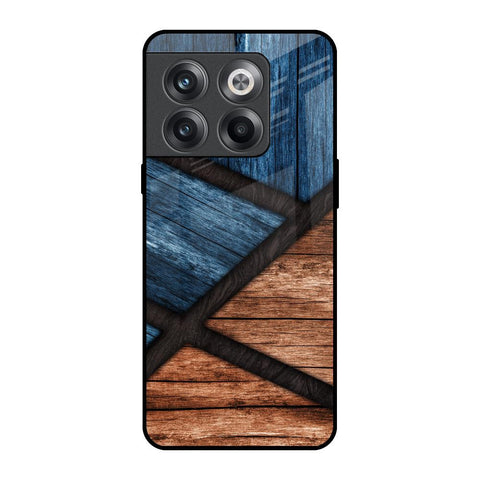 Wooden Tiles OnePlus 10T 5G Glass Back Cover Online