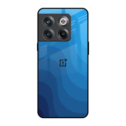 Blue Wave Abstract OnePlus 10T 5G Glass Back Cover Online