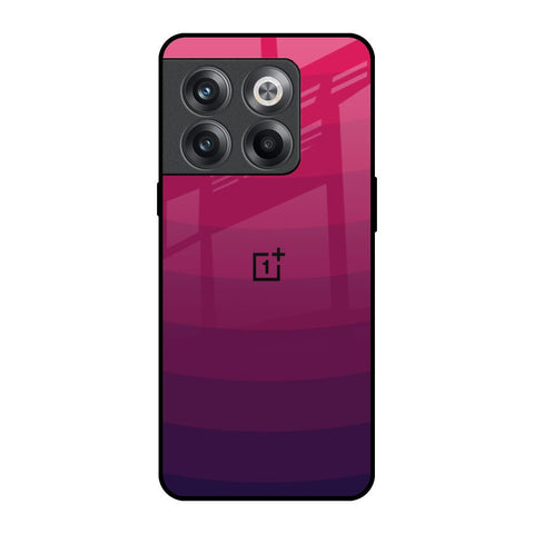 Wavy Pink Pattern OnePlus 10T 5G Glass Back Cover Online