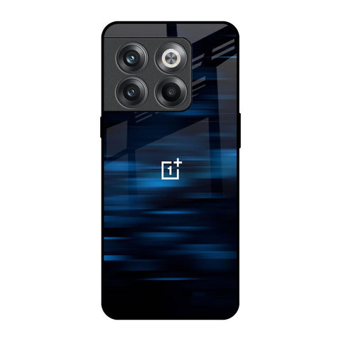 Blue Rough Abstract OnePlus 10T 5G Glass Back Cover Online