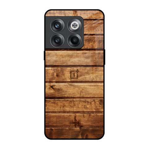Wooden Planks OnePlus 10T 5G Glass Back Cover Online