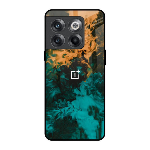 Watercolor Wave OnePlus 10T 5G Glass Back Cover Online