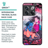 Radha Krishna Art Glass Case for OnePlus 10T 5G