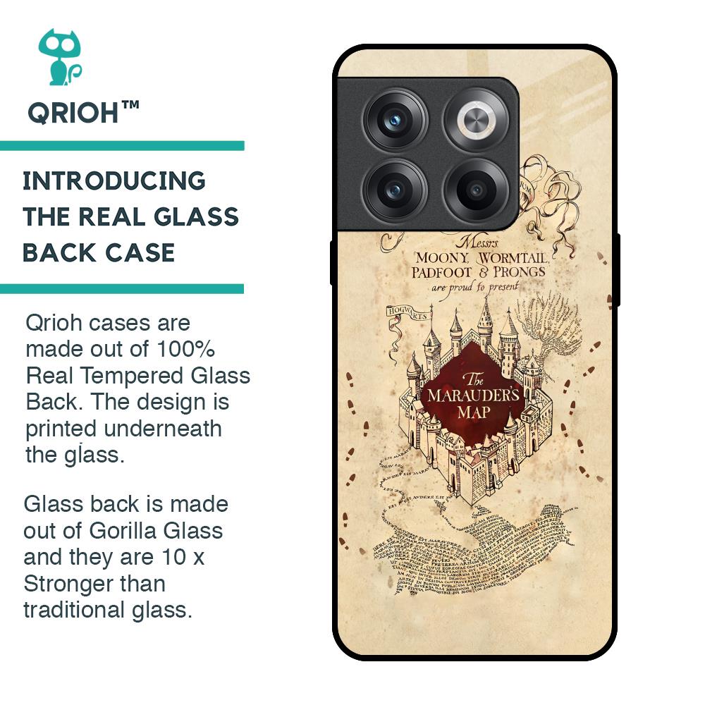 Magical Map Glass Case for OnePlus 10T 5G