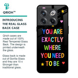 Magical Words Glass Case for OnePlus 10T 5G
