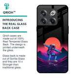 Retro Astronaut Glass Case for OnePlus 10T 5G