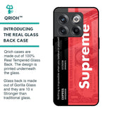 Supreme Ticket Glass Case for OnePlus 10T 5G